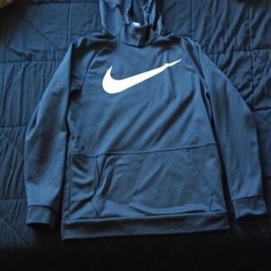 Nike Black and White Sweatshirt Athletic Style